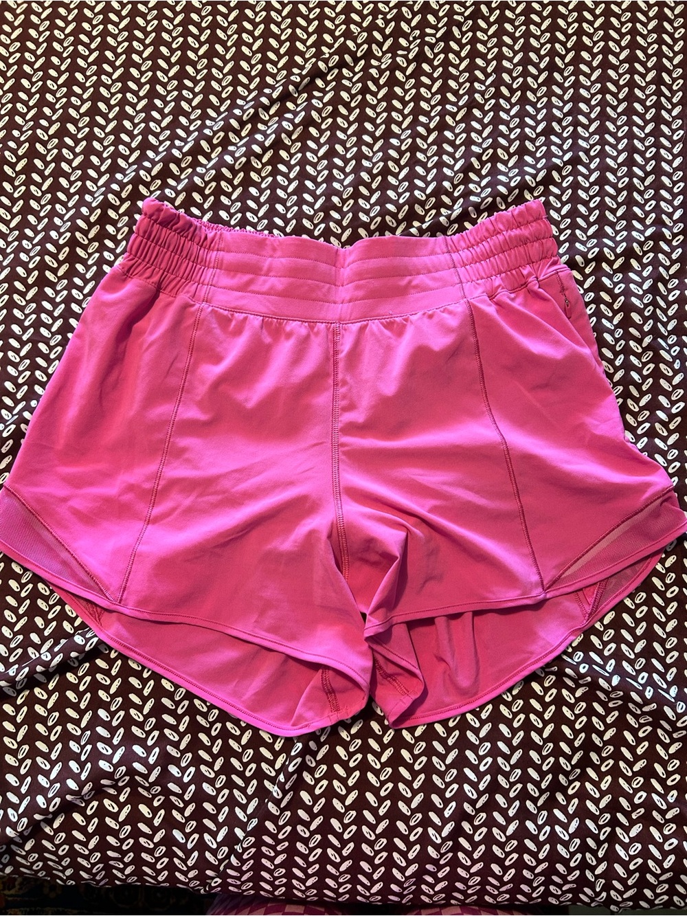 lululemon athletica Hot Pink Athletic Shorts
